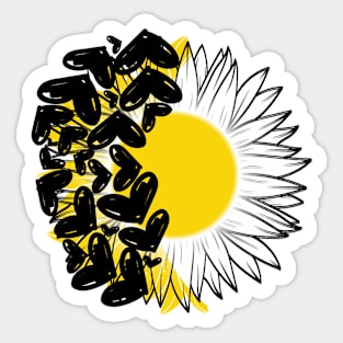 Sunflower Sticker